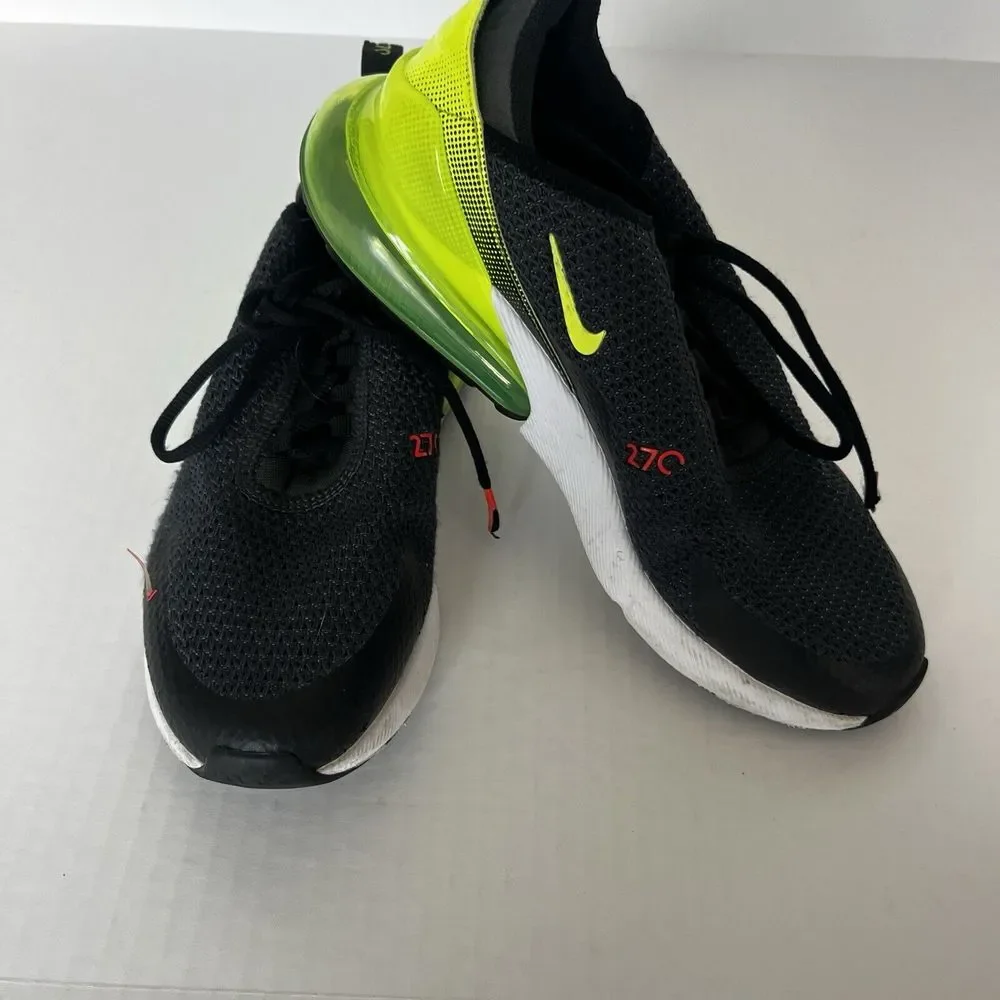 Nike Black and Neon Green 270C - Picture 5 of 8